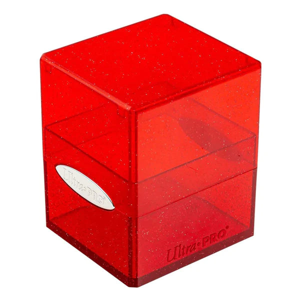 Ultra Pro: Deck Box Tower Glitter Red