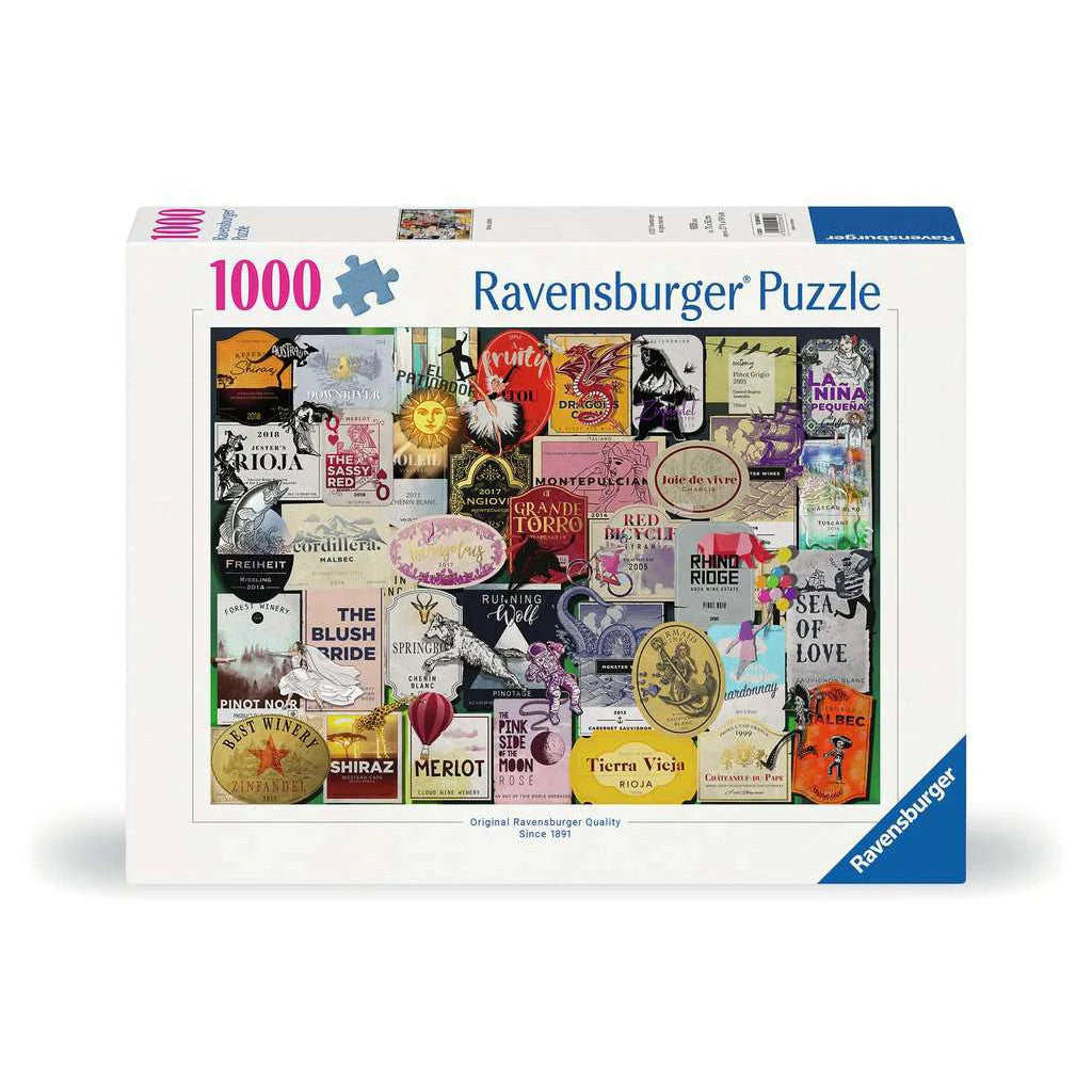 Ravensburger: Wine Labels 1000pc