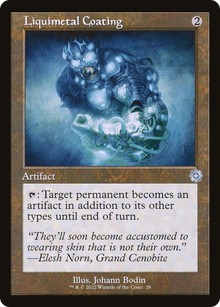 Liquimetal Coating (Retro) [The Brothers' War Retro Artifacts]