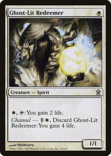 Ghost-Lit Redeemer [Saviors of Kamigawa]