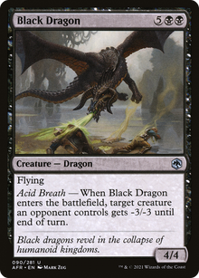 Black Dragon [Dungeons & Dragons: Adventures in the Forgotten Realms]