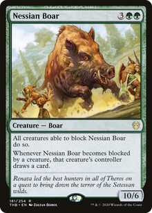 Nessian Boar [Theros Beyond Death]