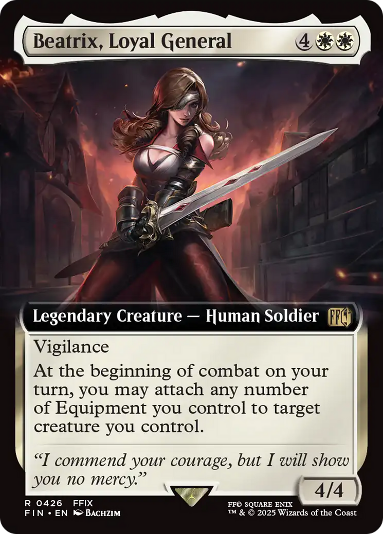Beatrix, Loyal General (Extended Art) [FINAL FANTASY]