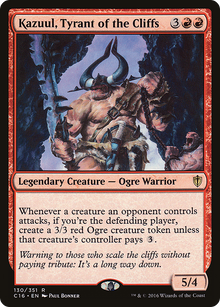 Kazuul, Tyrant of the Cliffs [Commander 2016]