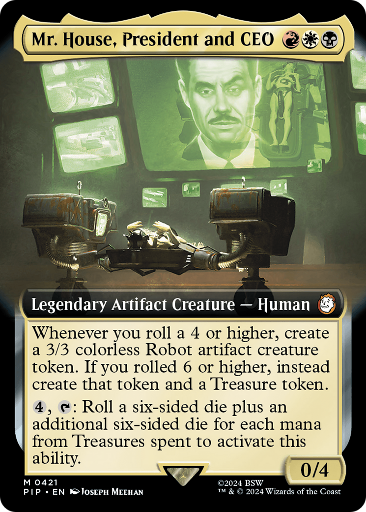 Mr. House, President and CEO (Extended Art) [Fallout]