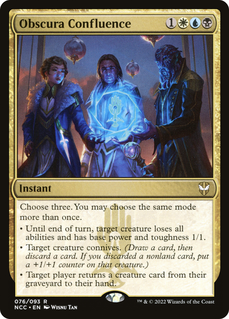 Obscura Confluence [Streets of New Capenna Commander]