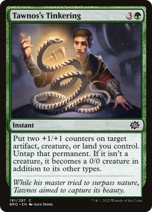 Tawnos's Tinkering [The Brothers' War]