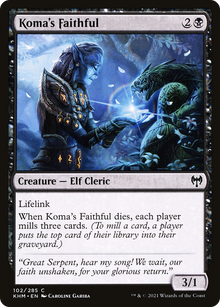 Koma's Faithful [Kaldheim]
