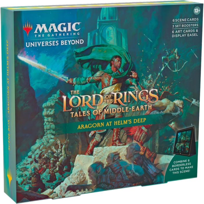 MTG: The Lord of the Rings: Tales of Middle-Earth Aragorn at Helm’s Deep Holiday Scene