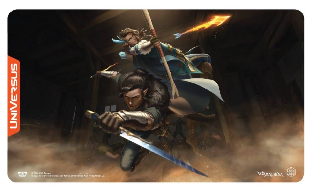 Universus Playmat: Critical Role - Vox Machina - Arrows & Daggers