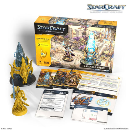 Starcraft Miniatures Game: Protoss - Artanis & Pylon (Hierarch) Expansion Set