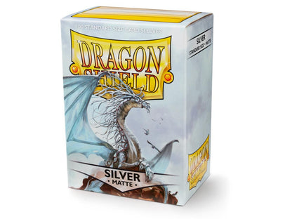 Dragon Shield: Matte Sleeves (100) - Silver