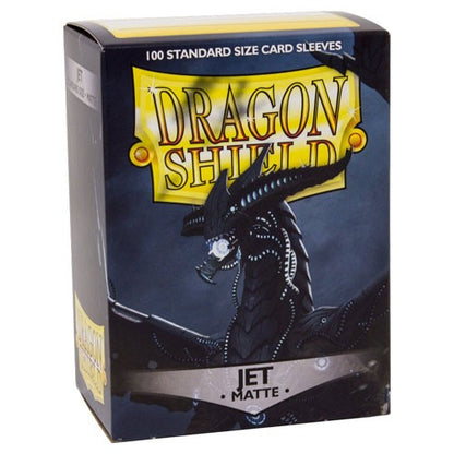 Dragon Shield: Matte Sleeves (100) - Jet