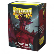 Dragon Shield: Matte Sleeves (100) - Blood Red