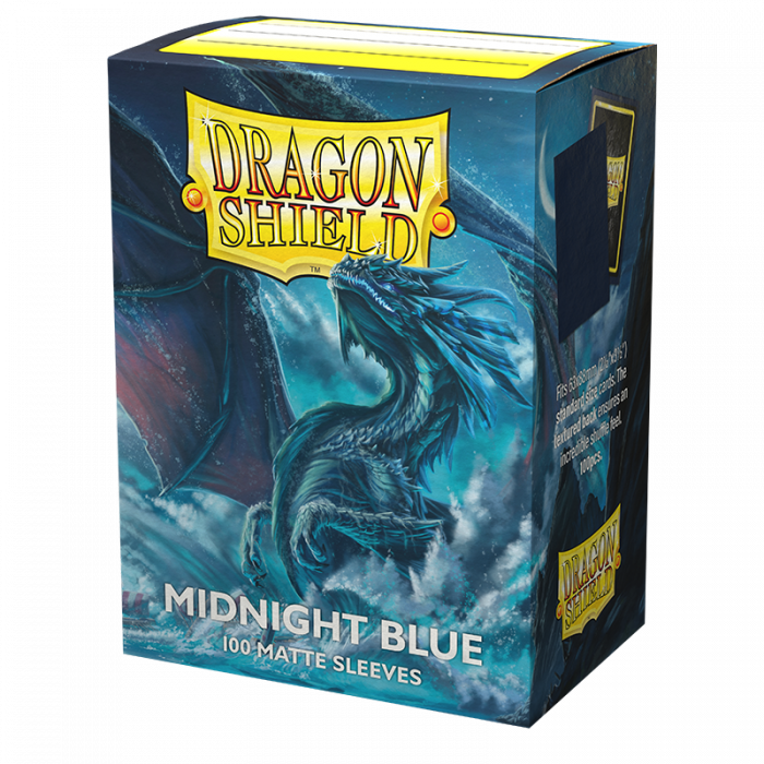 Dragon Shield: Matte Sleeves (100) - Midnight Blue