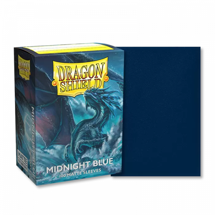 Dragon Shield: Matte Sleeves (100) Midnight Blue