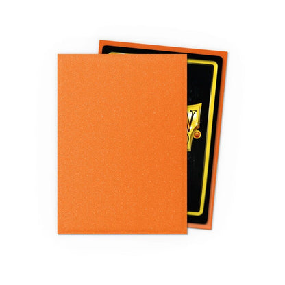 Dragon Shield: Matte Sleeves (100) - Amber