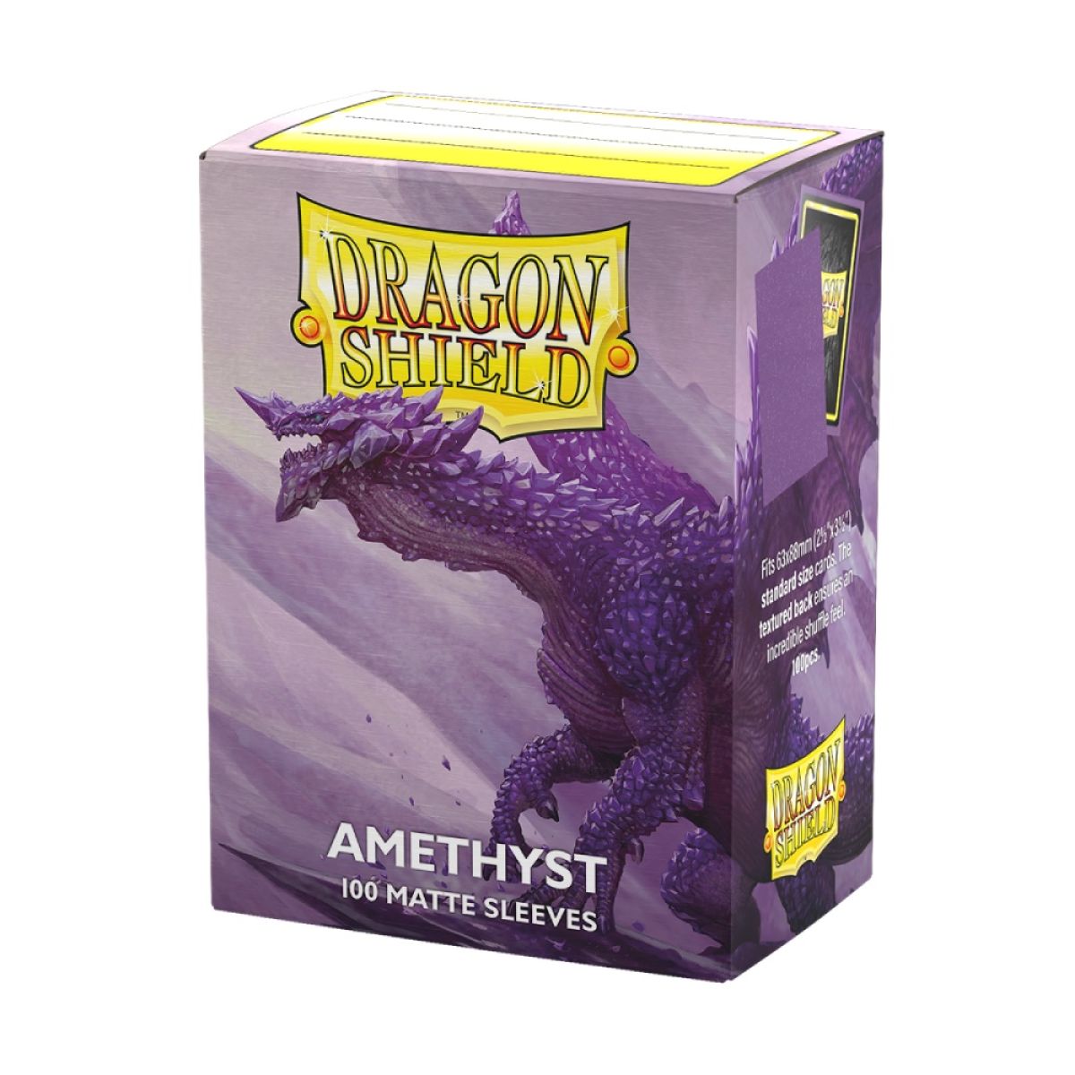 Dragon Shield: Matte Sleeves (100) Amethyst