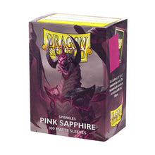 Dragon Shield: Matte Sparkles Sleeves (100) - Pink Sapphire