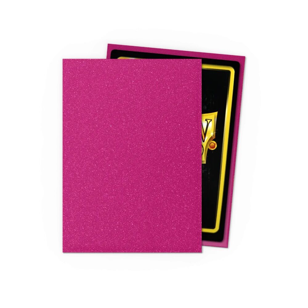 Dragon Shield: Matte Sparkles Sleeves (100) - Pink Sapphire