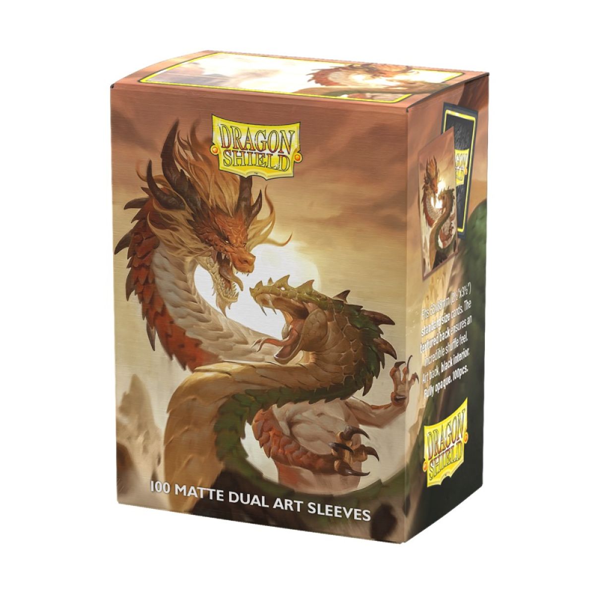 Dragon Shield: Matte Dual Art Sleeves (100) Year of the Wood Snake