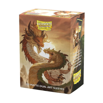Dragon Shield: Matte Dual Art Sleeves (100) Year of the Wood Snake