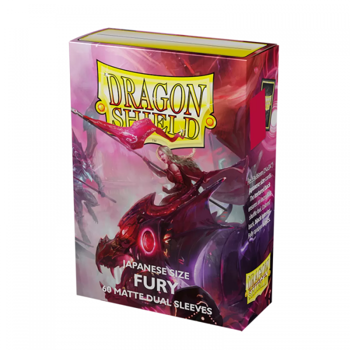 Dragon Shield: Dual Matte Sleeves (60) Fury