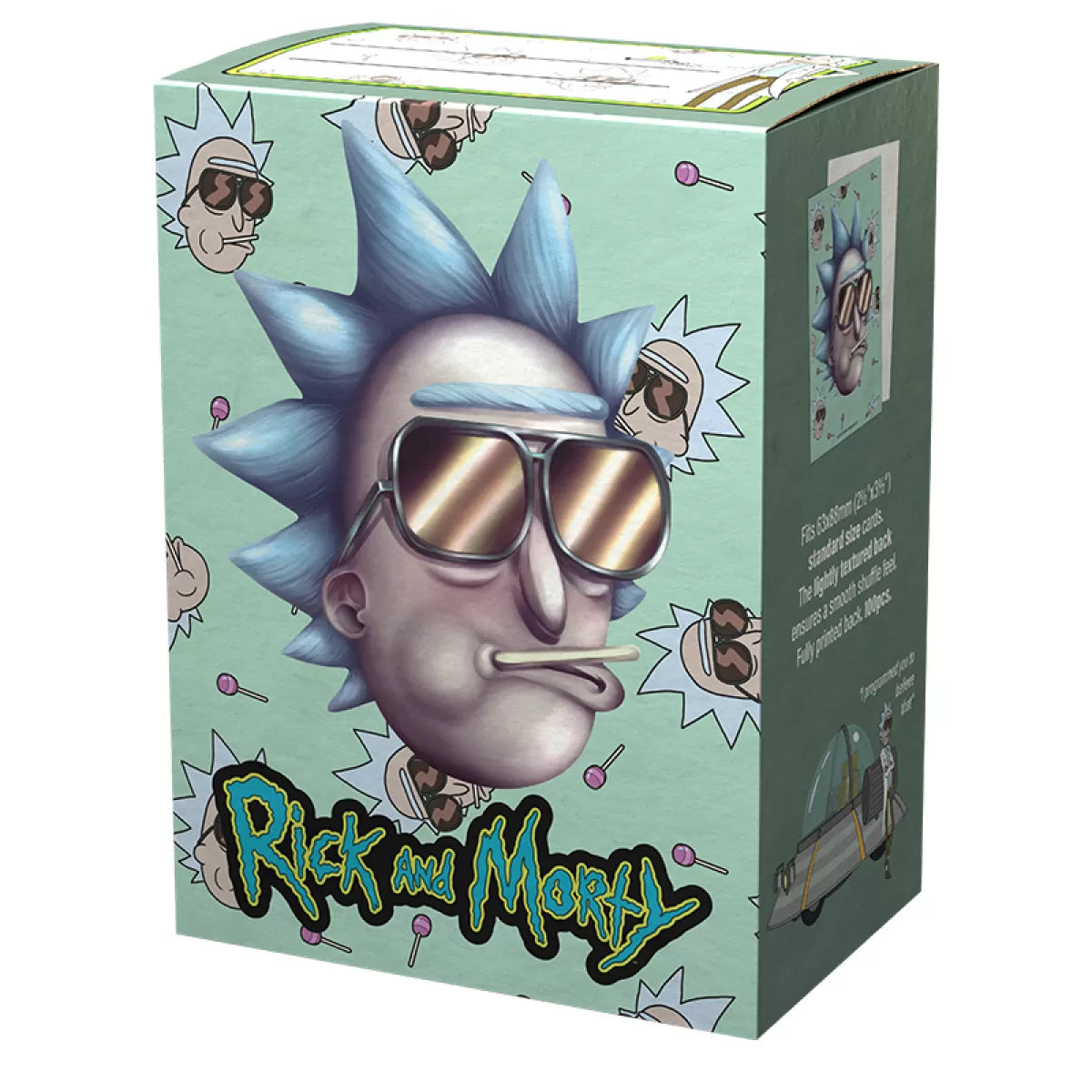 Dragon Shield: Brushed Art Sleeves (100) Cool Rick