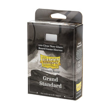 Dragon Shield: Board Game Sleeves – Clear Non-Glare – Grand Standard (88x126mm)