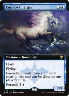 Cosmos Charger (Extended Art) [Kaldheim]