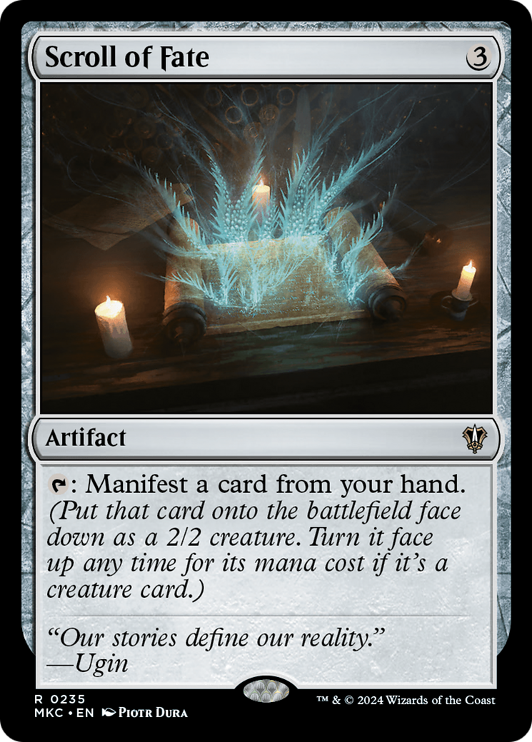 Scroll of Fate [Murders at Karlov Manor Commander]