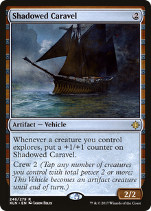 Shadowed Caravel [Ixalan]