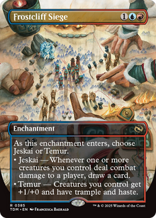 Frostcliff Siege (Borderless) [Tarkir: Dragonstorm]