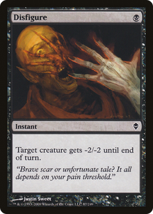 Disfigure [Zendikar]