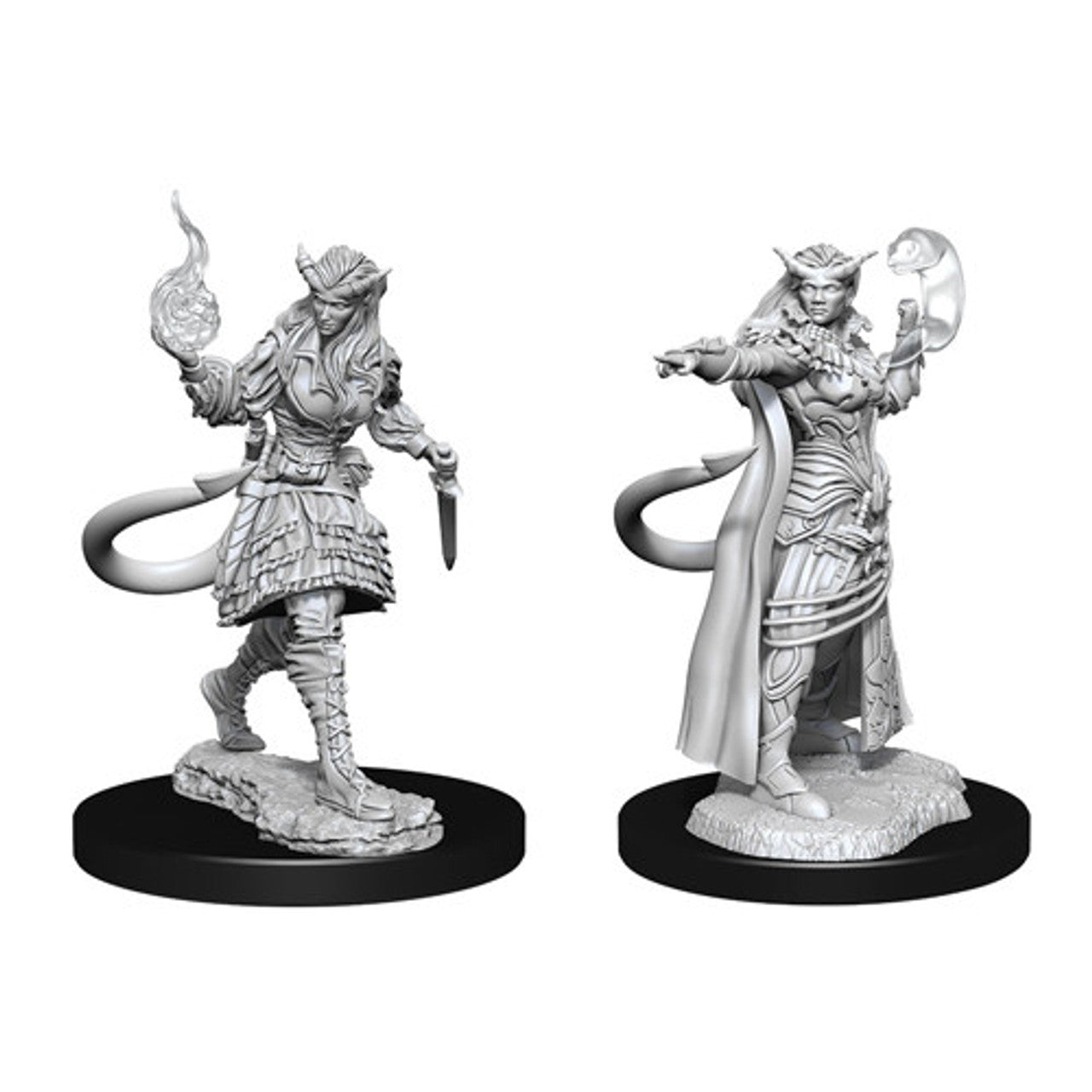 Nolzur's Marvelous Miniatures: Female Tiefling Sorcerer