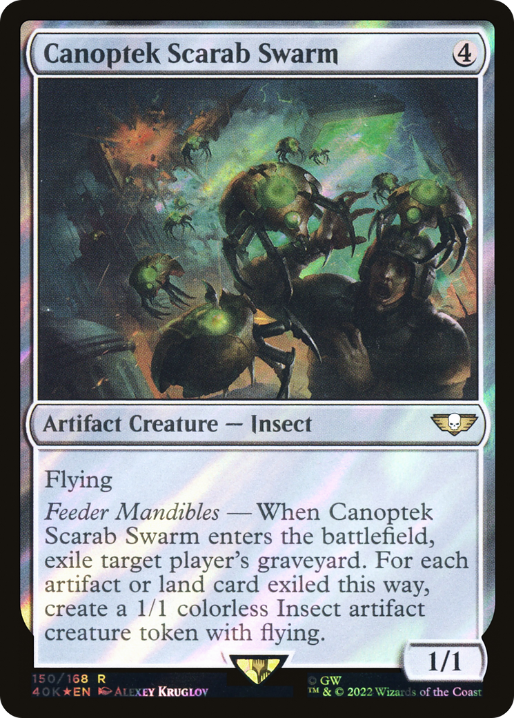 Canoptek Scarab Swarm (Surge Foil) [Warhammer 40,000]