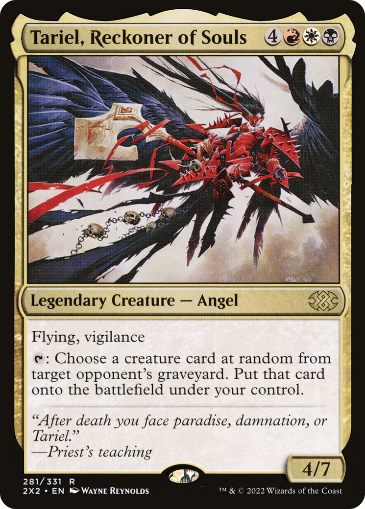 Tariel, Reckoner of Souls [Double Masters 2022]