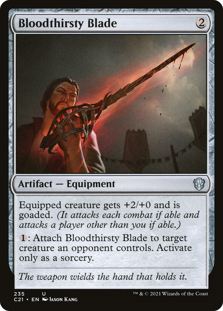 Bloodthirsty Blade [Commander 2021]