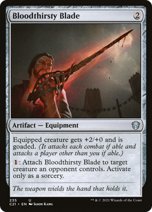 Bloodthirsty Blade [Commander 2021]