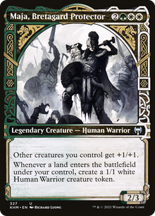 Maja, Bretagard Protector (Showcase) [Kaldheim]