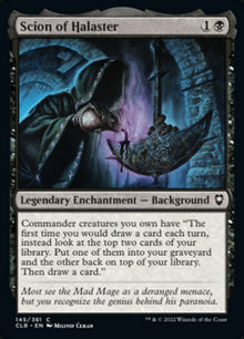 Scion of Halaster [Commander Legends: Battle for Baldur's Gate]