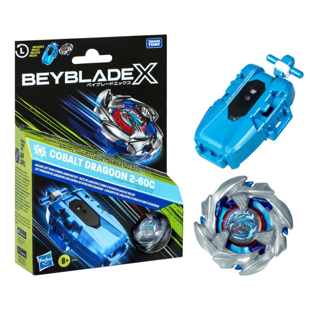 Beyblade - X - Cobalt Dragoon 2-60C Launcher