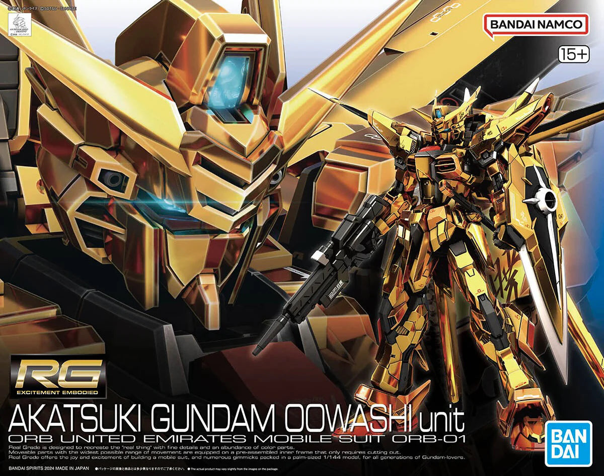 Bandai: RG 1/144 Akatsuki Gundam Oowashi Unit