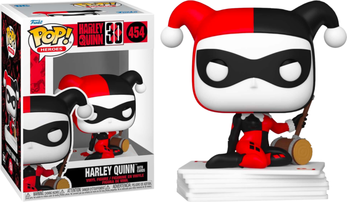 Funko: DC - Harley Quinn w. Cards US Exclusive Pop!