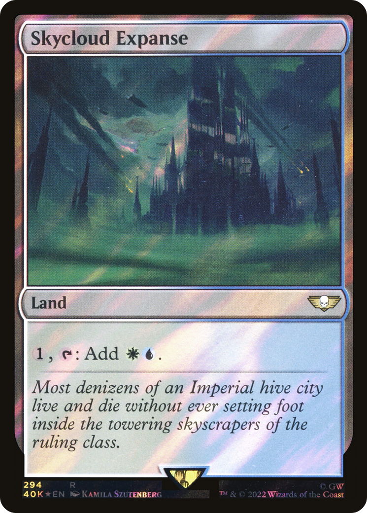 Skycloud Expanse (Surge Foil) [Warhammer 40,000]