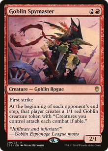 Goblin Spymaster [Commander 2016]