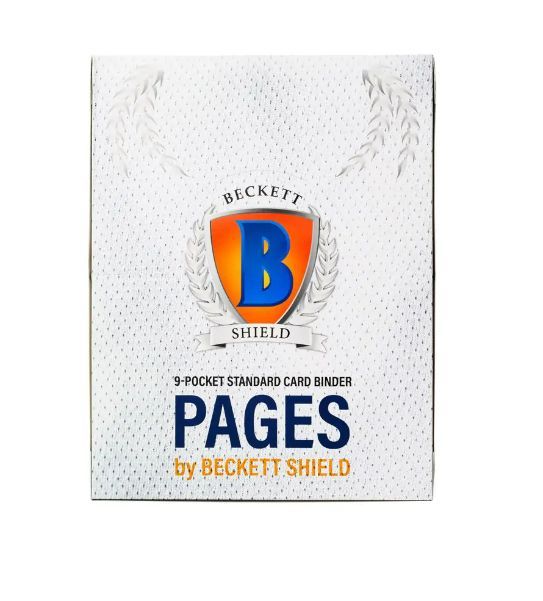 Beckett Shield 9 Pocket Pages (100 Pack)