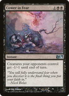Cower in Fear [Magic 2013]