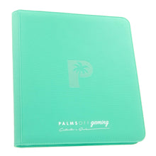 Palms Off: Collector's Series 12 Pocket Zip Binder - Turquoise