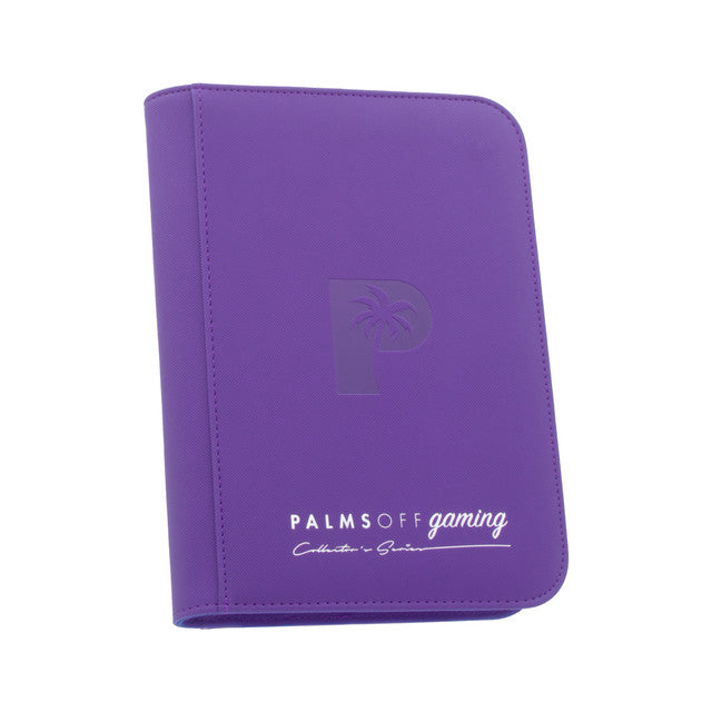 Collector's Series 4 Pocket Zip Binder - Purple